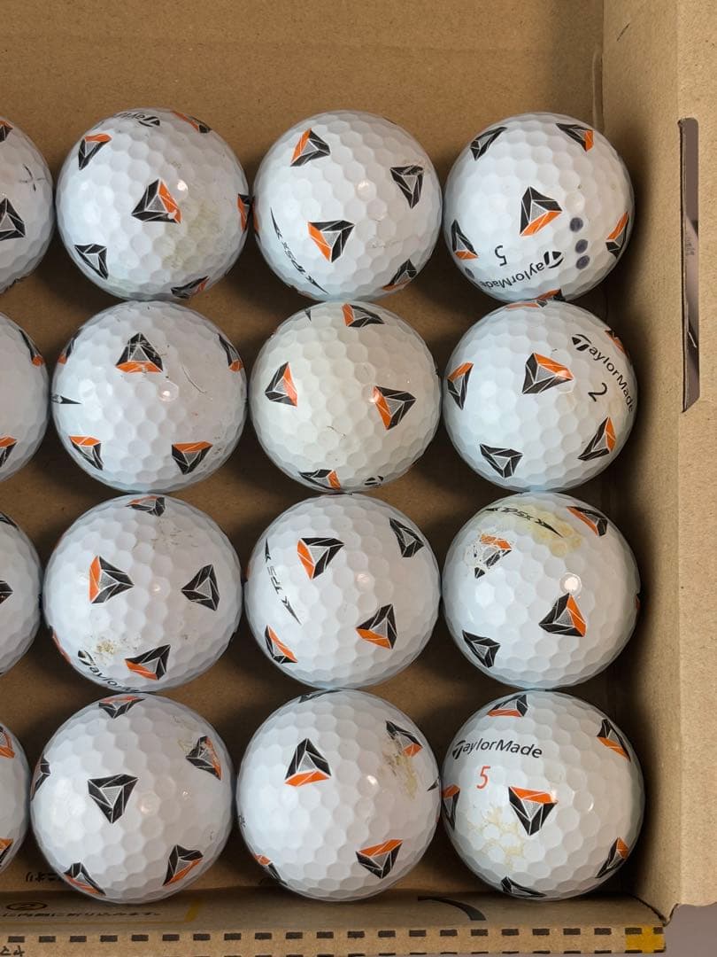 ⑥ 24個 テーラーメイドTaylorMade TP5,TP5X PIX