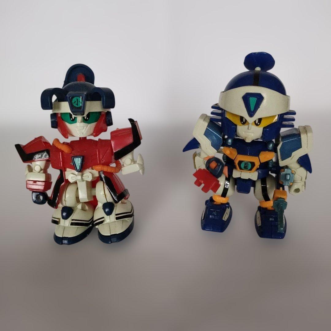 激レア品免許皆伝DXからくりムサシ、コジロー2体セットからくり剣豪伝ムサシロード